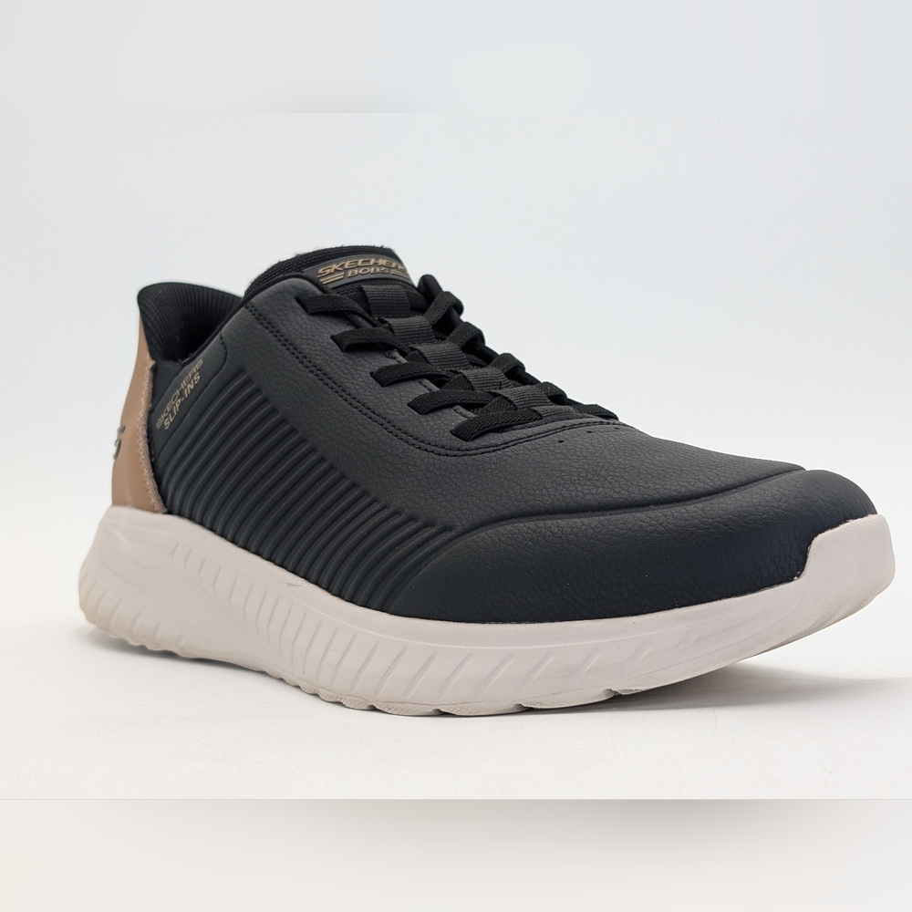 BOBS By Skechers™ Sz 12 Hands Free Slip-On Blk Sneaker Comfort Sole Heel Pillow - Picture 3 of 17
